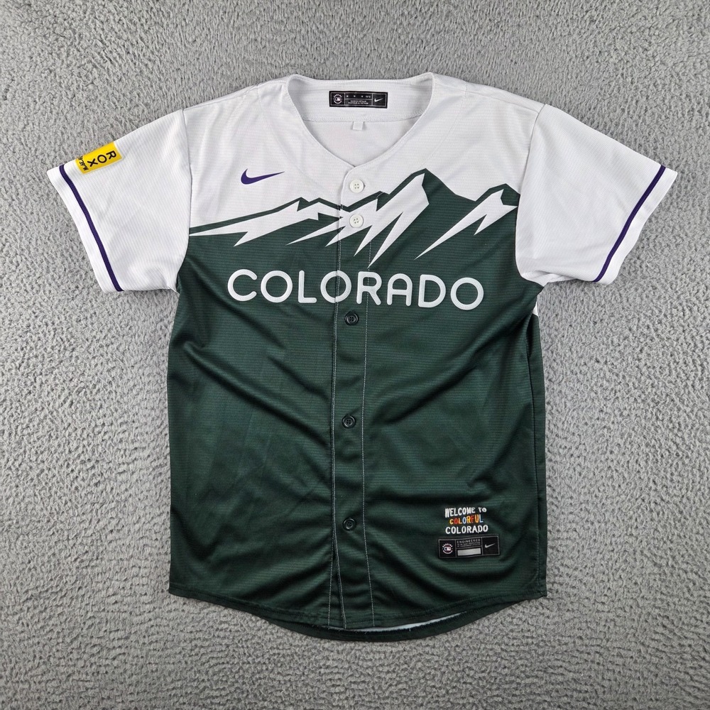 Nike Kris Bryant Colorado Rockies City Connect Jersey Youth M (10/12) MLB #23